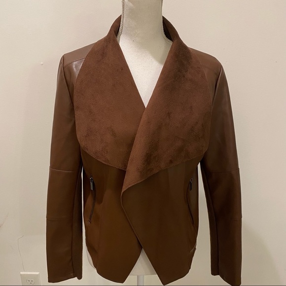bagatelle Jackets & Blazers - SALE ⭐️Bagatelle Brown Faux Leather Jacket Size Medium